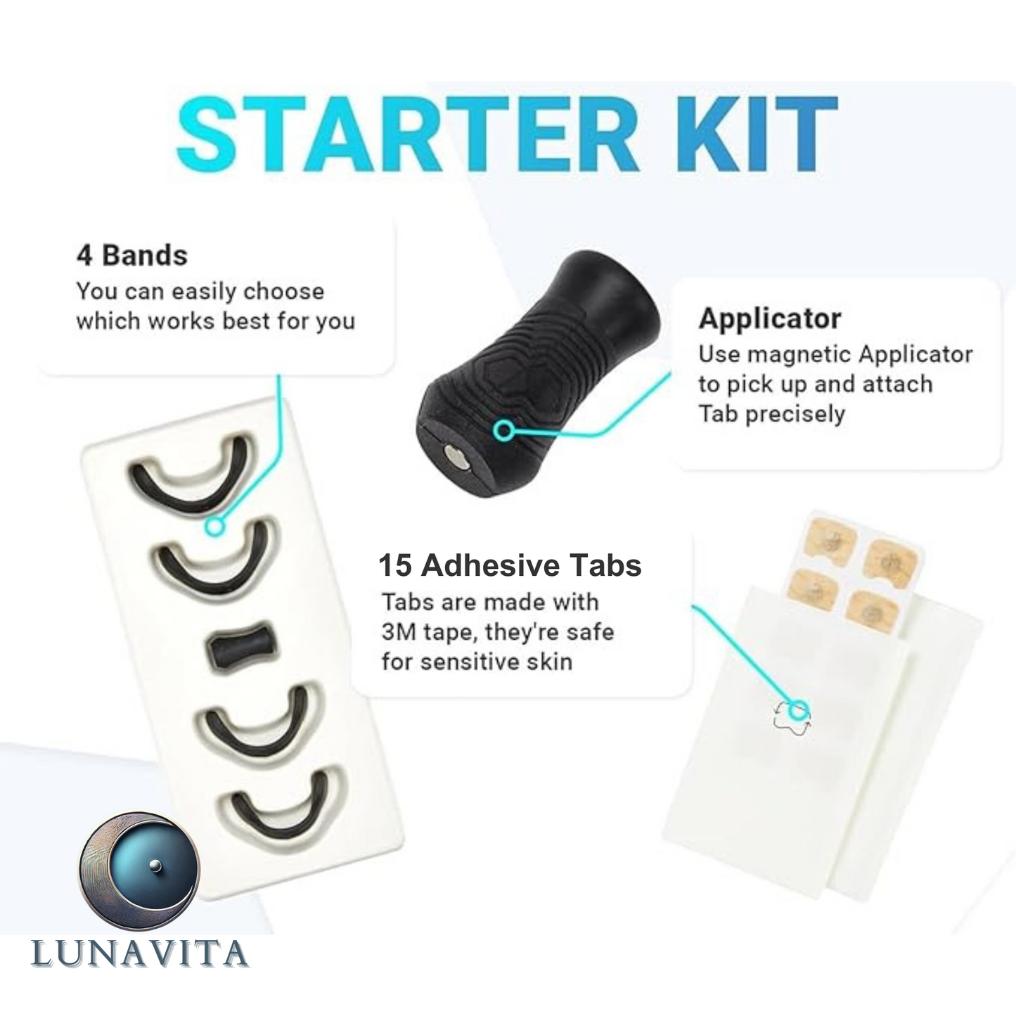 LunaVita AirFlow – Magnetische neusspreiders
