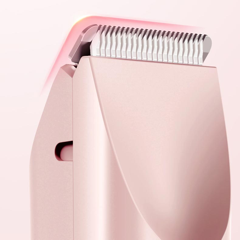 IPX7 Waterdicht scheerapparaat met twee scheerhoofden voor vrouwen