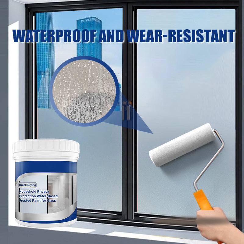 🔥Nieuwjaarsspecial-50%korting🔥Watergedragen Frosted Verf voor Glas met Privacybescherming voor Thuisgebruik