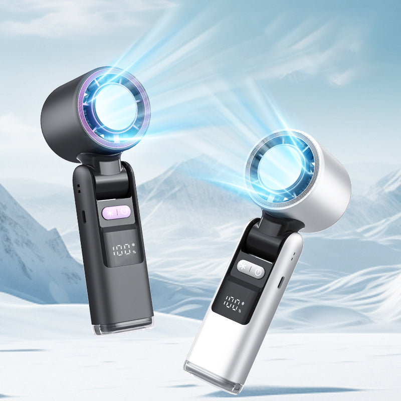 🎁Beste koop 🔥 4000mAh digitale display krachtige draagbare ventilator
