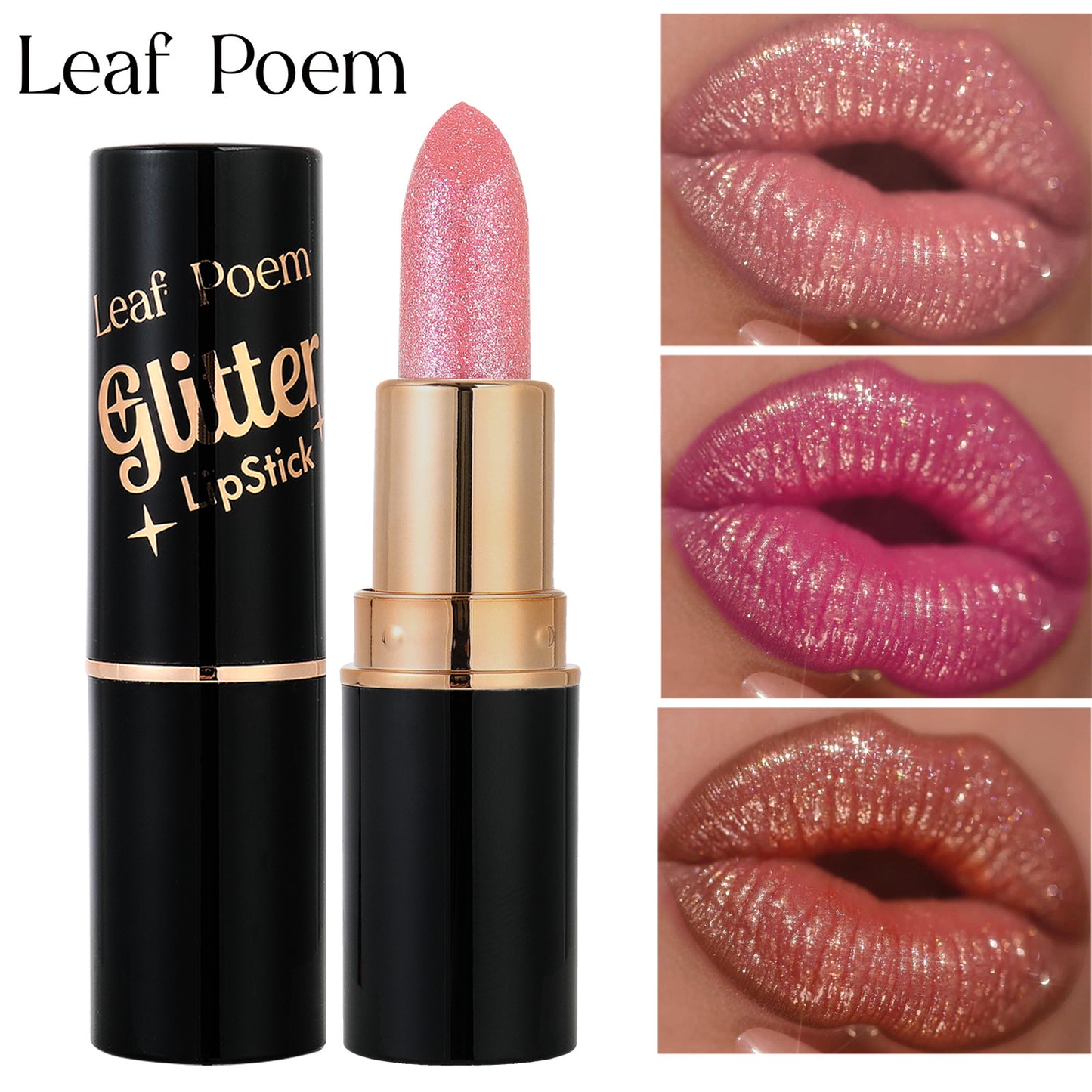 Vandaag's Special--Koop 1 en krijg 1 gratis💋Waterbestendige en hydraterende glitterlippenstift