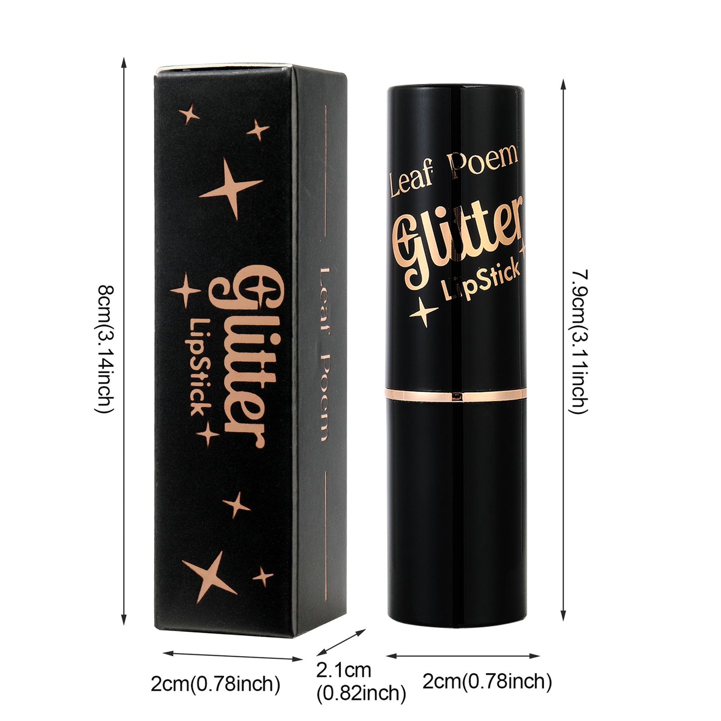 Vandaag's Special--Koop 1 en krijg 1 gratis💋Waterbestendige en hydraterende glitterlippenstift