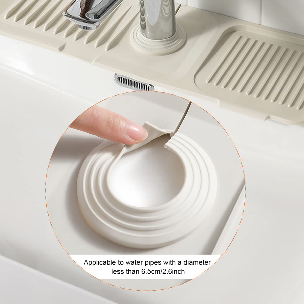 voor keuken en badkamer🔥🔥Silicone spatbescherming voor keukengootsteen