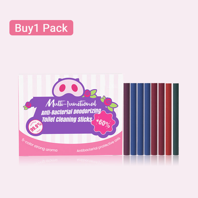 ✨Multifunctionele antibacteriële, geurverdrijvende toiletreinigingssticks🌈