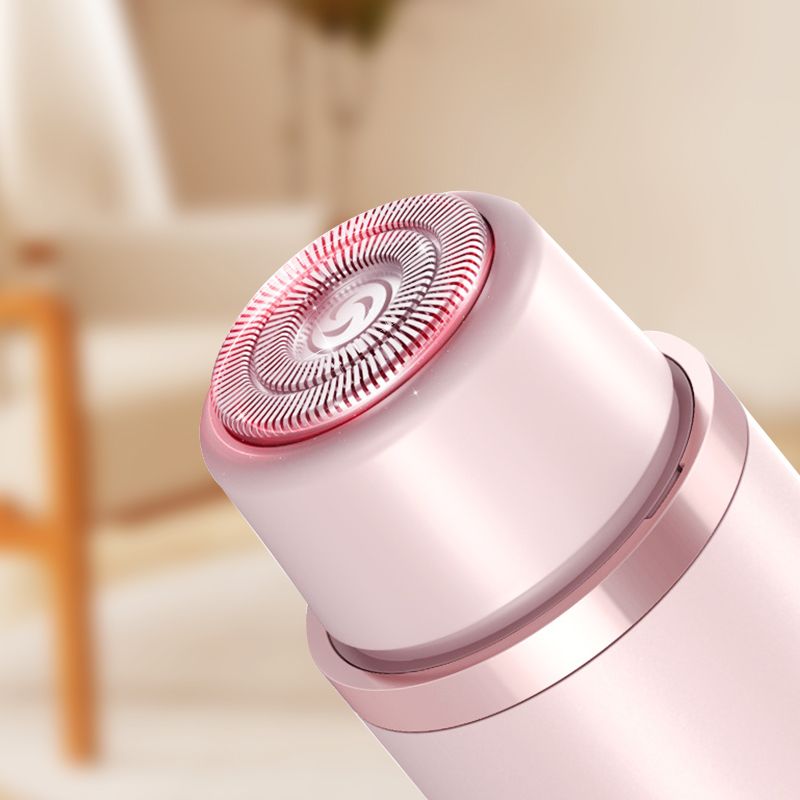 IPX7 Waterdicht scheerapparaat met twee scheerhoofden voor vrouwen
